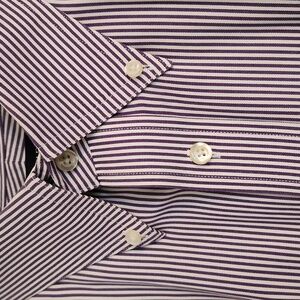 Land's End Men’s button-down dress shirt 16.5 -34